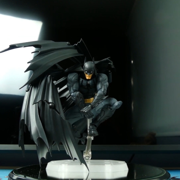 Batman posing toy figure flexible